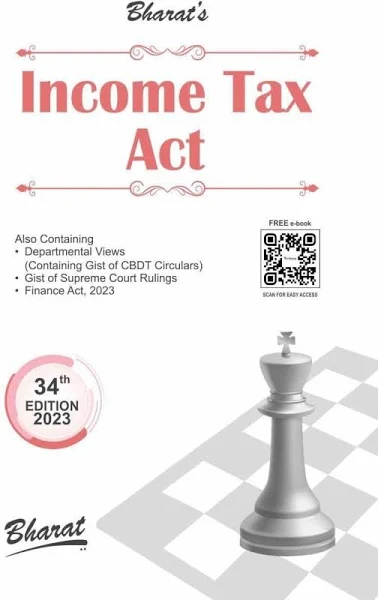 Bharat'S Income Tax Act 34th Edition 2023 Binding Is Paperback. Language Is English. Book Is Bharat's Income Tax Act 34th Edition 2023. Author Is Bharat Law Publisher. Publishing Date Is 2023. Publisher Is Bharat Law ...